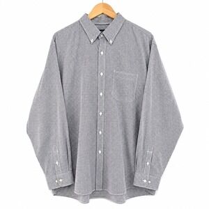 Cutter & Buck Mens 4XB Black White Gingham Check Button Down Shirt BCW01891